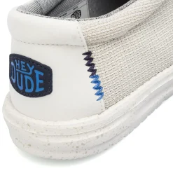 Sneakers leggere bianche off-white da Uomo in tela Heydude Wally