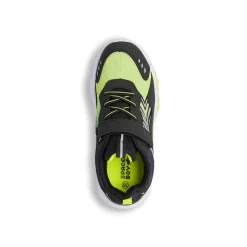 Sneakers nere con dettagli lime da Ragazzo con strappo Space Boy