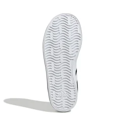 Sneakers nere da ragazzo con strisce bianche adidas VL Court 3.0 K