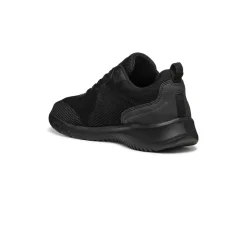 Sneakers nere da Uomo in tessuto traforato e suola traspirante Geox