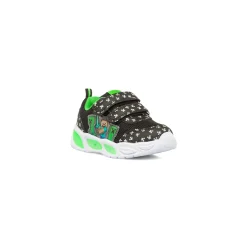Sneakers nere e verdi da Bambino con Luci nella suola Minecraft
