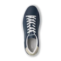 Sneakers platform blu navy con dettaglio beige da Uomo e con logo Gas