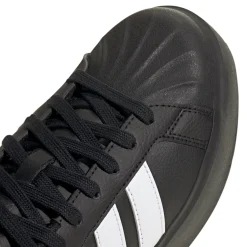 Sneakers platform nere da Donna con logo bianco adidas Streettalk