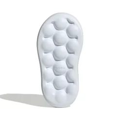 Sneakers primi passi bianche da bambina con dettagli iridescenti adidas Grand Court 2.0 CF I