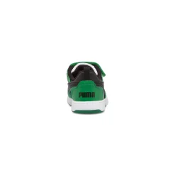 Sneakers primi passi bianche e verdi da bambino Puma Rebound V6 Lo AC+ Inf