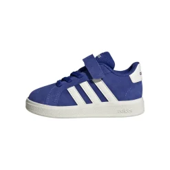 Sneakers Primi Passi blu per bambino con strappo adidas Grand Court