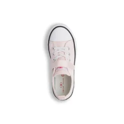Sneakers Ragazza rosa in tela con dettagli cuore Swish Jeans