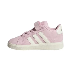 Sneakers rosa effetto scamosciato da Bambina con strappo adidas