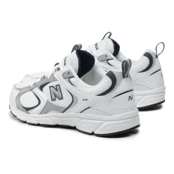 Sneakers Rétro Uomo bianche con dettagli neri New Balance 408