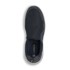 Sneakers Slip-on blu da Uomo in tessuto mesh traspirante Lumberjack