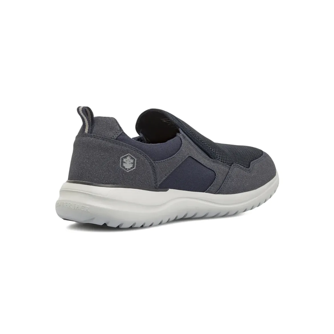 Sneakers Slip-on blu da Uomo in tessuto mesh traspirante Lumberjack