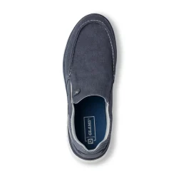 Sneakers Slip-on blu in tessuto da Uomo Glams