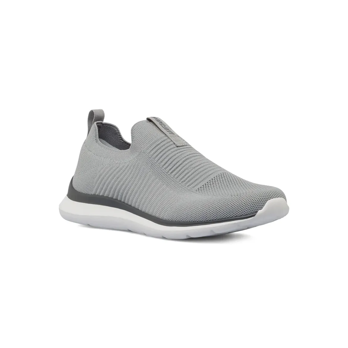 Sneakers Slip-on grigie da Uomo in tessuto mesh traspirante Ducati