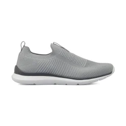 Sneakers Slip-on grigie da Uomo in tessuto mesh traspirante Ducati