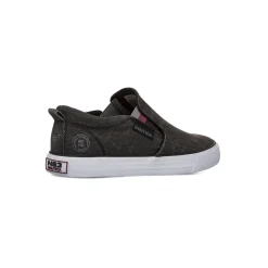 Sneakers slip-on nere da Uomo in tessuto effetto jeans Nautica