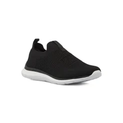 Sneakers slip-on nere da Uomo in tessuto tecnico a calzino Ducati