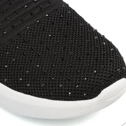 Sneakers Slip-on Nere Donna con soletta Memory Foam Lumberjack