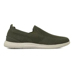 Sneakers Slip-on verdi da Uomo in tessuto mesh Jeep Spirit