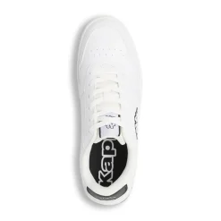 Sneakers Sport casual da uomo bianche Kappa con dettagli blu