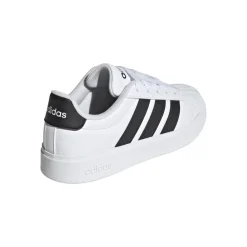 Sneakers sport da ragazzo bianche con dettagli neri adidas STREETTAL