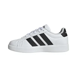 Sneakers sport da ragazzo bianche con dettagli neri adidas STREETTAL