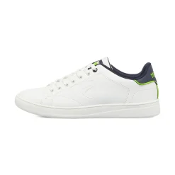 Sneakers Sport da uomo bianche con dettagli verde fluo Ducati