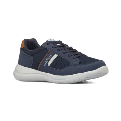 Sneakers sportive blu da Uomo in tessuto mesh traspirante Navigare