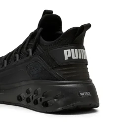 Sneakers sportive da Uomo nere in tessuto mesh e suola Softride Puma