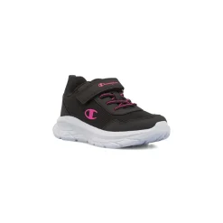 Sneakers sportive Nere Bambina con chiusura a strappo Champion