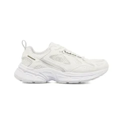 Sneakers sportive retro bianche con logo Unisex Champion