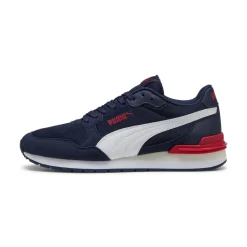 Sneakers sportive Retro da Uomo blu Puma Runner v4