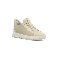 Sneakers taupe da Donna con suola traspirante Geox Flextride Plus