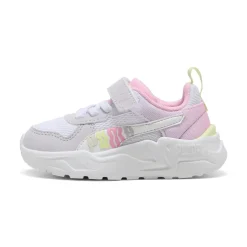 Sneakers traspiranti Bambina Lilla con strappo Puma LT Come On AC+
