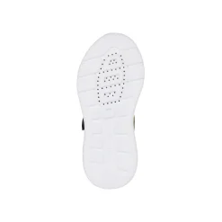 Sneakers traspiranti blu da Ragazzo con decorazione a fiamme Geox
