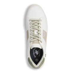 Sneakers Uomo bianche con dettagli scamosciati Beverly Hills Polo Club