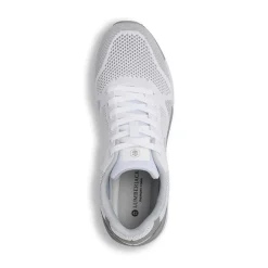 Sneakers Uomo bianche e grigie con soletta in memory foam Lumberjack