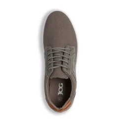 Sneakers Uomo Casual in Tessuto Denim Grigio Jog
