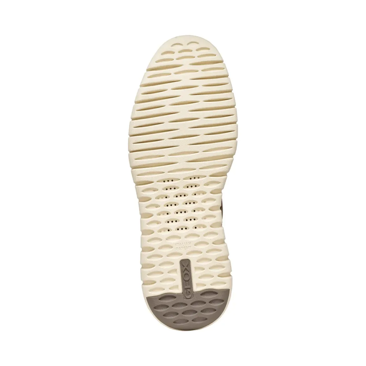 Sneakers Uomo Grigie effetto scamosciato con suola traspirante Geox Fast In