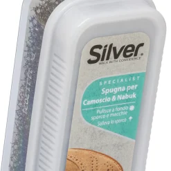 Spugna per camoscio e nabuk Silver