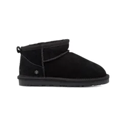 Stivaletti imbottiti neri Lumberjack da Ragazza in suede