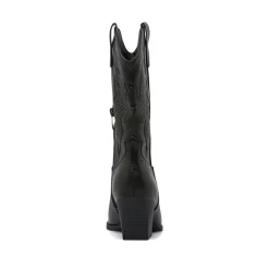 Stivaletti Texani Camperos Donna Neri con punta affusolata Lora Ferres