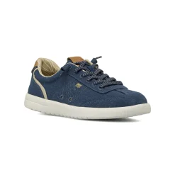 Stringate blu da Uomo in tessuto con dettagli cuoio Jeep Spirit