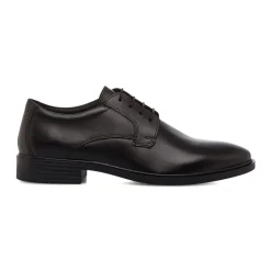 Stringate derby nere in pelle da uomo Geox Gladwin