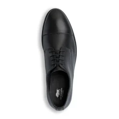 Stringate eleganti nere da Uomo in pelle con allacciatura Derby La Cuoieria
