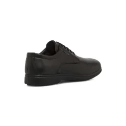 Stringate modello Derby nere da Uomo in pelle con logo Igi&Co