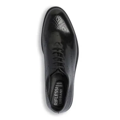 Stringate oxford da Uomo nere con dettagli traforati Riflessi Urbani
