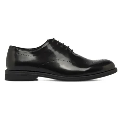 Stringate oxford da Uomo nere con dettagli traforati Riflessi Urbani