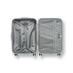 Trolley bagaglio a mano azzurro effetto metalizzato in ABS Ciak Roncato