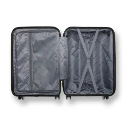 Trolley Bagaglio a mano in abs nero Romeo Gigli
