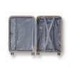 Trolley cabina rigido beige con combinazione Romeo Gigli Milano
